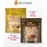 Fit Ekmek Arpa Lavaş Ekmeği 300GR ve Keten Tohumlu Lavaş Ekmeği 300GR - 300 gr