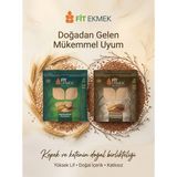 Fit Ekmek Kepekli Lavaş Ekmeği 300GR ve Keten Tohumlu Lavaş Ekmeği 300GR - 300 gr