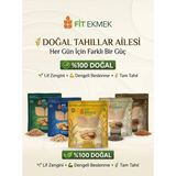 Fit Ekmek Kepekli , Yulafli , Chia , Arpa ve Keten Tohumlu Lavaş Ekmeği 300GR - 300 gr