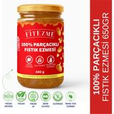 Fit Ezme Fıstık Ezmesi Parçacıklı 650g - 650 gr
