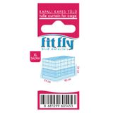 Fit Fly 90x34x34 cm Tülü XL Salma Lüx Kaymaz Kapalı Kuş Kafesi