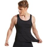 Fit Form Giyim 5 Farklı Bölgenizi Sıkılaştıran ve Incelten Erkek Atlet Korse Siyah Renk - XL