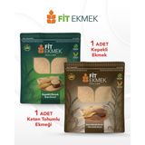 Fit Kepekli Lavaş Ekmeği 300Gr Ve Keten Tohumlu Lavaş Ekmeği 300Gr