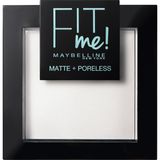Fit Me Matte+Poreless Pudra - 90 Translucent (Transparan)