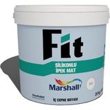 Fit Silikonlu Ipek Mat Iç Cephe Boyası, 20 Kg, Kristal - Çok Renkli