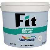 Fit Silikonlu Ipek Mat, Iç Cephe Boyası, Beyaz, 20 kg YPKR200524103 - Genel