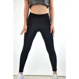 Fit1beden Büyük Beden Içi Polimer Kaplama Termal Spor Korse Tayt - 3XL - Siyah