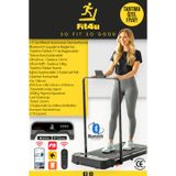 FIT4U dımsayar, Program, Bluetooth, CE Belgeli, Eğim Ayarlı, Kumandalı, 10km Hız, Katlanabilir Koşu Bandı