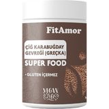 FitAmor Çiğ Karabuğday Gevreği (Greçka) – Super Food – Sağlıklı Atıştırmalıklar – 750G – Fitamor - 750 gr