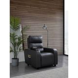 Fitcare Chair Golden Tablalı Sinema ve Baba Koltuğu - Siyah - Füme