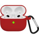 FitCase AirPods 3. Nesil Lansman Silikon Kılıf Kırmızı
