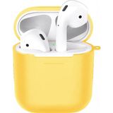 FitCase Apple Airpods Tpu Silikon Kulaklık Kılıfı - Sarı