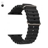 Fitcase Apple Watch 38/40/41 Mm Uyumlu Ocean Silikon Kordon
