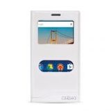 Fitcase Dolce One 4G Gizli Mıknatıslı Pencereli Beyaz Kılıf