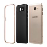 FitCase Galaxy J5 Prime 2in1 Carbon Desen Gold Arka Kapak