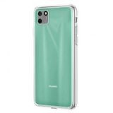 Fitcase Huawei Toz Koruma Tıpalı Şeffaf Arka Kapak Y5P Kılıf