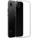 Fitcase Huawei Y5 2019 Toz Koruma Tıpalı Şeffaf Arka Kapak Kılıf