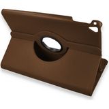 FitCase iPad Pro 9.7 360 Derece Döner Standlı Tablet Kılıf - Kahverengi