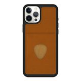 Fitcase iPhone 12 Pro Proda Deri Tek Kartlık Cepli Kapak Kılıf