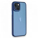 Fitcase iPhone 14 Plus Freya Lazer Lens Kamera Çerçeveli Silikon Kapak Kılıf