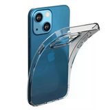 Fitcase iPhone 14 Plus Kamera Korumalı Şeffaf Arka Silikon Cep Telefonu Kılıfı