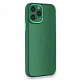 Fitcase iPhone 14 Pro Max Freya Lazer Lens Kamera Çerçeveli Silikon Kapak Kılıf