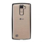 Fitcase Laser Color LG K8 K350 Silikon Siyah Kılıf