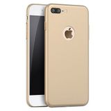 Fitcase Rubber Iphone 7 Gold Arka Kapak