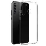 Fitcase Samsung Galaxy A21 A215 Toz Koruma Tıpalı Şeffaf Arka Kapak Kılıf