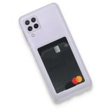 Fitcase Samsung Galaxy A22 Cardy Şeffaf Kartlık Cepli Kapak Kılıf