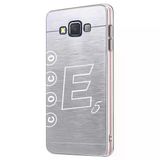 Fitcase Samsung Galaxy E5 E500 Metal TPU Füme Arka Kapak