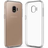 Fitcase Samsung Galaxy J2 Core J260 Kılıf Toz Koruma Tıpalı Şeffaf Arka Kapak
