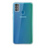 Fitcase Samsung Galaxy M30s M307 Toz Koruma Tıpalı Şeffaf Arka Kapak Kılıf