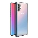 Fitcase Samsung Galaxy Note 10 Plus N975 Toz Koruma Tıpalı Şeffaf Arka Kapak Kılıf