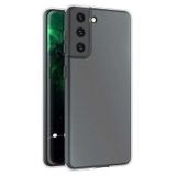 Fitcase Samsung Galaxy S21 Kamera Korumalı Şeffaf Silikon Cep Telefonu Kılıfı