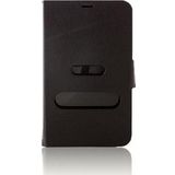 Fitcase Samsung Galaxy Tab 3 T210 7 Yan Kapaklı Standlı Siyah Kılıf