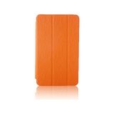Fitcase Samsung Galaxy Tab 4 T330 8 Katlanır Standlı Turuncu Kılıf