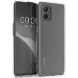 Fitcase Vivo Y15S Kamera Korumalı Silikon Şeffaf Arka Kapak Kılıf