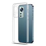 Fitcase Xiaomi 12 Lite Kılıf Kamera Korumalı Silikon Şeffaf Arka Kapak