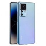 Fitcase Xiaomi Mi 12t / 12t Pro Kılıf Kamera Korumalı Silikon Şeffaf Arka Kapak