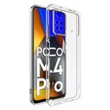 Fitcase Xiaomi Poco M4 Pro 4G Kamera Korumalı Şeffaf Silikon Cep Telefonu Kılıfı