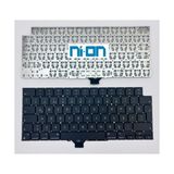 Fitcell Applemacbook Pro A2442 A2485 2021 2022 M1NOTEBOOK Klavyesi - Koyu Siyah