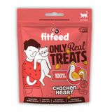 fitfeed Freeze-Dried Çiğ Tavuk Yürek Kedi Ödül Maması 40g