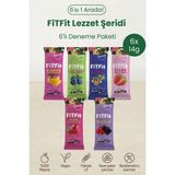Fitfit Lezzet Şeriti Mix Paket Meyve Pestili Doğal Meyveli Sağlıklı Atıştırmalık 6X14G - 14 gr