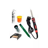 fitfiyat 80 Watt Lehim Makinesi Kalem Havya Leyim Tel Pasta Pompa Stand Tam Set