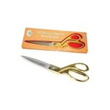 Fitfiyat Gold Terzi Makası Kumaş Deri Kesme Makası 24 cm