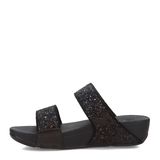 Fitflop Bayan Lulu Kama Sandalet, Parlak siyah, 39 EU