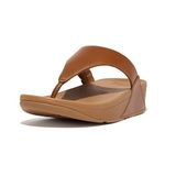 Fitflop Bayan LULU TOE POST - LEATHER Parmak Desteği Sandalet, Bej (Ss18 Açık Kahverengi 592), 39 EU, Bej Ss18 açık kahverengi 592, 39 EU
