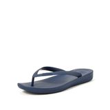 Fitflop Erkek iQushion Tm Ergonomik Parmak Arası Terlik, Blue Midnight Lacivert 399, 43 EU