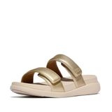 Fitflop Kadın Fitflop Terlik IW2-090/675/ A99 Fit Flop F-MODE GO Adjustable Two-Bar Slides, Platin, 40 EU, numeric_40